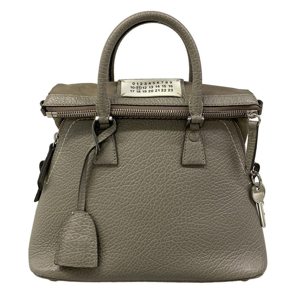 Maison Margiela 5Ac Mini Gray Leather #338345M98B